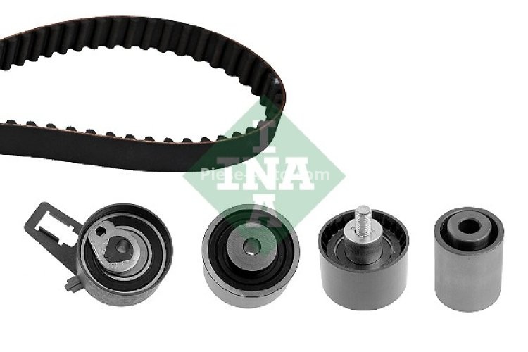 Kit distribuție INA (curea + role) pentru: HYUNDAI TERRACAN; KIA BONGO, CARNIVAL I, CARNIVAL II, CARNIVAL III, K2900 2.9D 08.99-