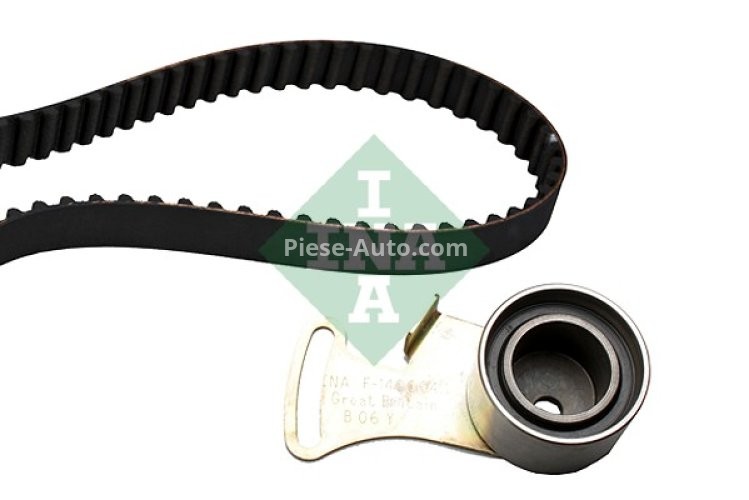 Kit distribuție INA (curea + role) pentru: FSO POLONEZ III; LAND ROVER FREELANDER I; LOTUS ELISE, ELISE 340 R; MG MG TF, MG ZR, MG ZT- T, MGF; ROVER 200 II, 25 I, 400 1.4/1.6/1.8 09.92-12.09