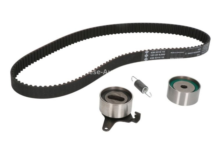 Kit distribuție INA (curea + role) pentru: MAZDA 323 C V, 323 F V, 323 F VI, 323 P V, 323 S V, 323 S VI 1.5/1.6 07.94-05.04
