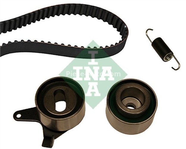 Kit distribuție INA (curea + role) pentru: MAZDA 323 C V, 323 F V, 323 F VI, 323 P V, 323 S V, 323 S VI 1.5/1.6 07.94-05.04
