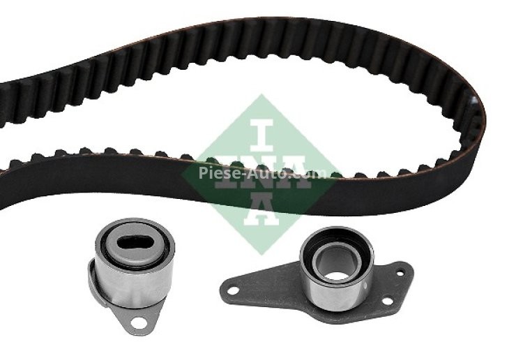 Kit distribuție INA (curea + role) pentru: VOLVO V40; OPEL ARENA; RENAULT MEGANE I, MEGANE I CLASSIC, MEGANE SCENIC, SCENIC I, TRAFIC 1.9D 07.95-08.03