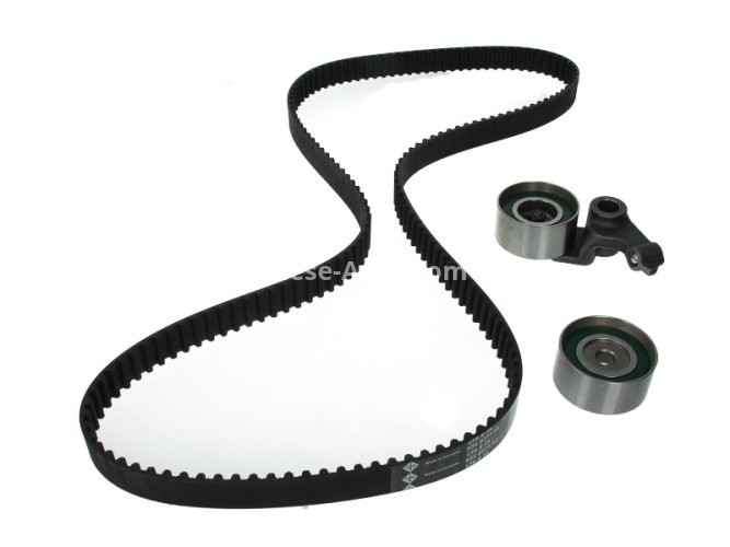 Kit distribuție INA (curea + role) pentru: RENAULT LAGUNA II, SCENIC II; SUZUKI GRAND VITARA II; TOYOTA AVENSIS, AVENSIS VERSO, COROLLA, COROLLA VERSO, PREVIA II 1.9D/2.0D 10.99-03.09