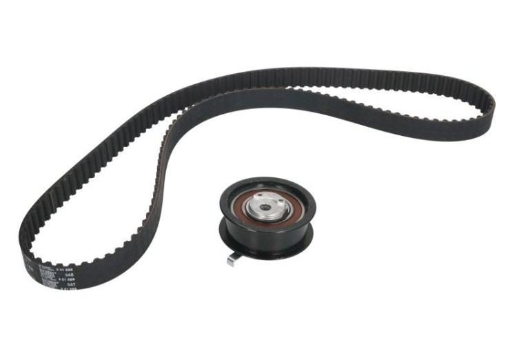 Kit distribuție INA (curea + role) pentru: SEAT AROSA; SKODA FELICIA I, FELICIA II; VW CADDY II, LUPO I, POLO, POLO III 1.7D/1.9D 10.94-07.05