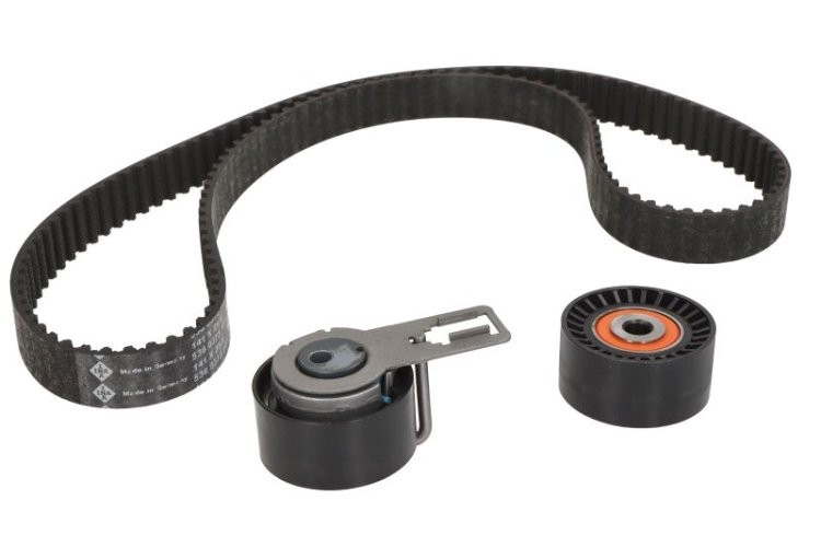 Kit distribuție INA (curea + role) pentru: VOLVO C30, S40 II, S60 II, S80 II, V40, V50, V60 I, V70 III; CITROEN BERLINGO, BERLINGO MULTISPACE, BERLINGO/MINIVAN, C3 II, C3 PICASSO 1.6D 08.05-