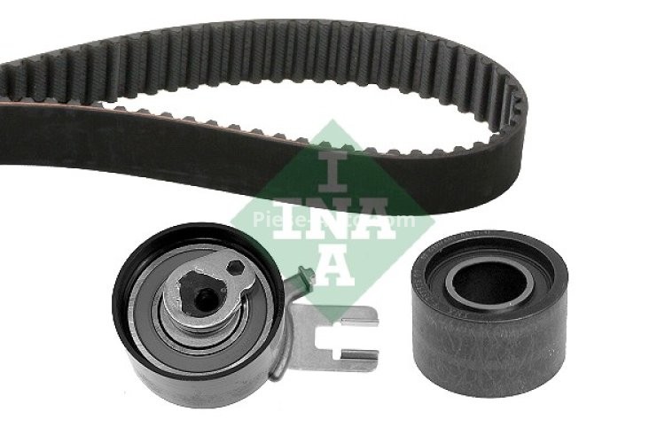 Kit distribuție INA (curea + role) pentru: VOLVO S80 I, XC90 I 2.9/3.0/3.2 05.98-12.10