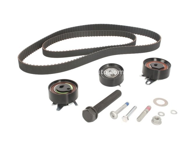 Kit distribuție INA (curea + role) pentru: VOLVO 850, S70, S80 I, V70 I, V70 II; VW LT 28-35 II, LT 28-46 II, TRANSPORTER T4 2.5D 08.95-08.07