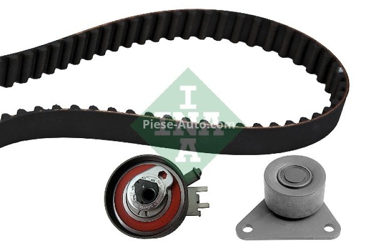 Kit distribuție INA (curea + role) pentru: VOLVO S70, V70 I 2.0/2.4/2.4CNG 12.95-11.00