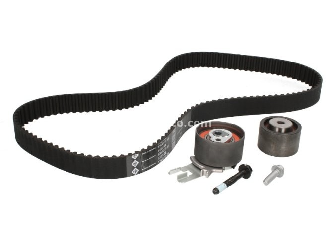 Kit distribuție INA (curea + role) pentru: VOLVO C30, C70 II, S40 II, S60 I, S60 II, S80 I, S80 II, V40, V50, V60 I, V70 II, V70 III, XC60 I, XC70 I, XC70 II 2.0D/2.4D/2.4DH 01.01-07.18