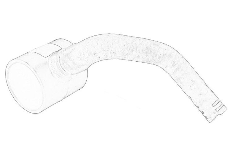 Conductă EGR - recirculare gaze eșapament pentru: FIAT 500X 1.6D 09.14-