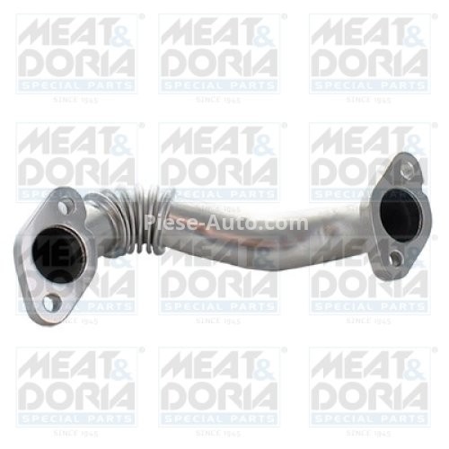Conductă EGR - recirculare gaze eșapament pentru: SEAT ALTEA, ALTEA XL, IBIZA IV, LEON; SKODA FABIA II, OCTAVIA II, RAPID, ROOMSTER, YETI; VW BEETLE, CADDY III 1.6D/1.9D 05.09-