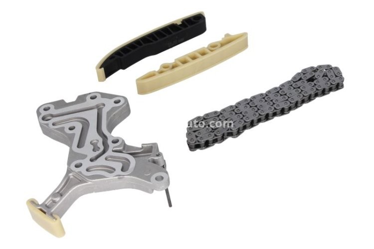 Kit lanț distribuție SWAG (lanț + elemente) pentru: AUDI A3, Q3, TT; VW BEETLE, GOLF V, JETTA III, JETTA IV, NEW BEETLE, PASSAT B7 2.0/2.0D/2.5 07.05-
