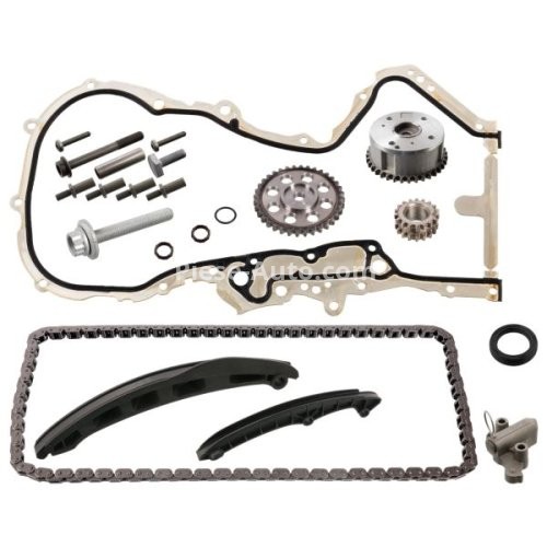 Kit lanț distribuție SWAG (lanț + pinioane) pentru: AUDI A1, A3; SEAT ALHAMBRA, ALTEA, ALTEA XL, IBIZA IV, IBIZA IV SC, IBIZA IV ST, LEON, TOLEDO IV; SKODA FABIA II, OCTAVIA II, RAPID, ROOMSTER 1.4-1.6 08.03-