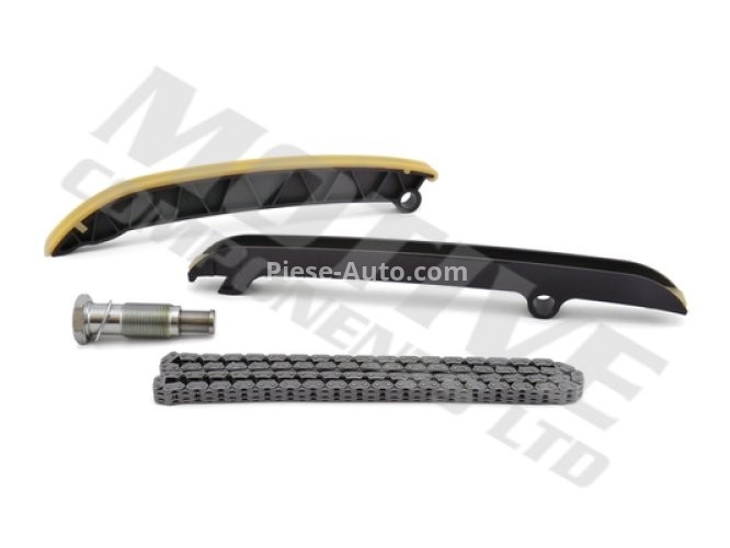 Kit lanț distribuție MOTIVE (lanț + elmente) pentru: AUDI A1, A3; SEAT ALTEA, ALTEA XL, IBIZA IV, IBIZA IV SC, IBIZA IV ST, LEON; SKODA FABIA II, OCTAVIA II, ROOMSTER, ROOMSTER PRAKTIK, YETI 1.2-2.0D 02.03-