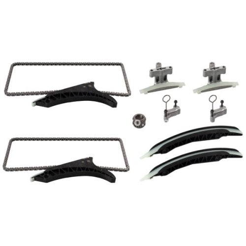 Kit lanț distribuție SWAG (lanț + elemente) pentru: BMW 5 (F10), 5 (F11), 5 GRAN TURISMO (F07), 6 (F12), 6 (F13), 7 (F01, F02, F03, F04), X5 (E70), X6 (E71, E72) 4.4/4.4H 10.07-06.18