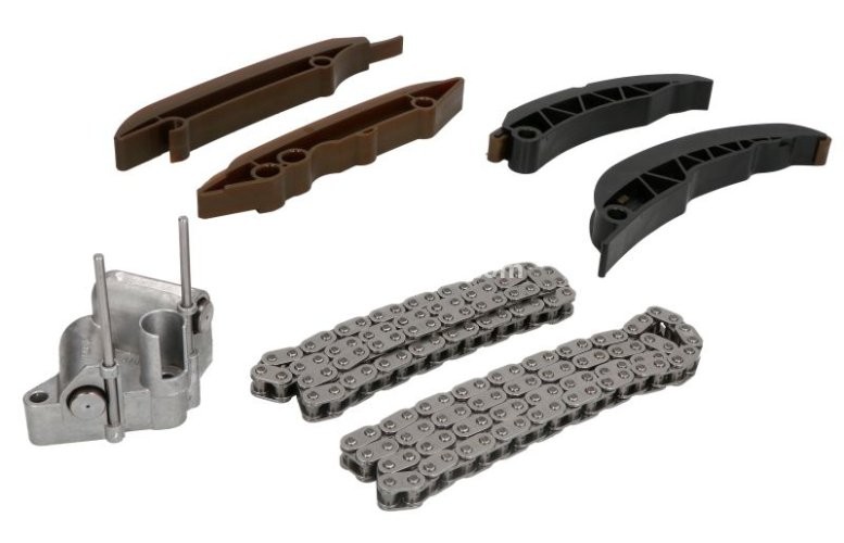 Kit lanț distribuție SWAG (lanț + elemente) pentru: BMW 1 (E87), 3 (E46), 3 (E90), 3 (E91), 3 (E92), 3 (E93), 5 (E60), 5 (E61), 6 (E63), 6 (E64), 7 (E65, E66, E67), X3 (E83), X5 (E53) 2.0D/2.5D/3.0D 09.01-12.13