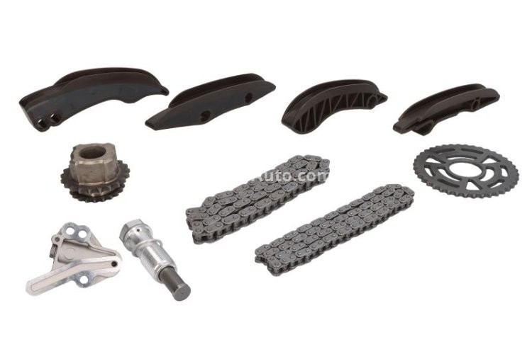 Kit lanț distribuție MOTIVE (lanț + pinioane) pentru: BMW 1 (E81), 1 (E82), 1 (E87), 1 (E88), 1 (F20), 1 (F21), 2 (F22, F87), 3 (E90), 3 (E91), 3 (E92), 3 (E93), 3 (F30, F80), 3 (F31) 1.6D/2.0D 06.04-