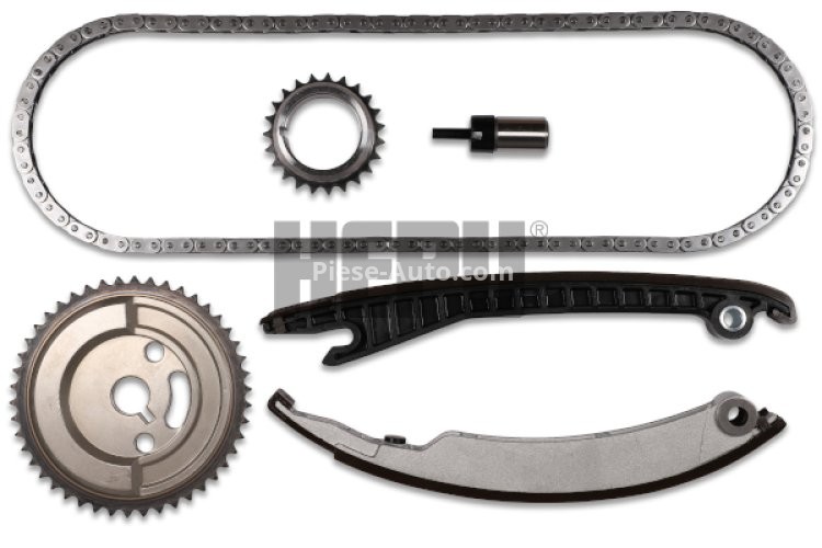 Kit lanț distribuție HEPU (lanț + pinioane) pentru: CHRYSLER NEON II, PT CRUISER; FIAT 500X, TIPO; JEEP RENEGADE; MINI (R50, R53), (R52) 1.6 06.01-10.20