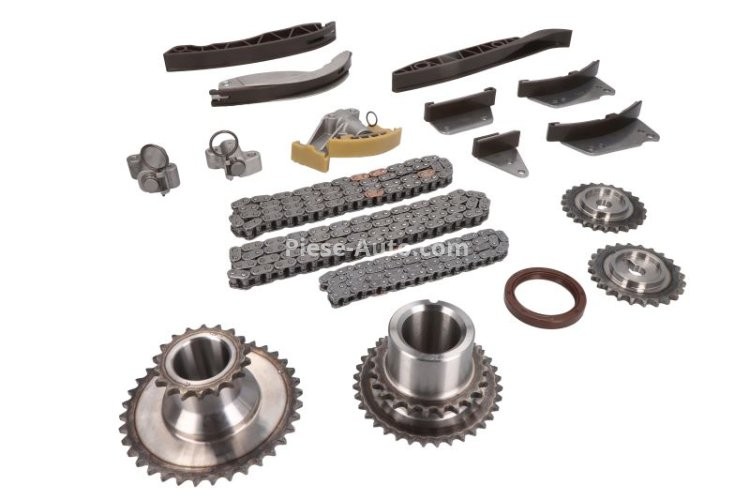 Kit lanț distribuție HEPU (lanț + pinioane) pentru: HYUNDAI H-1, H-1 / STAREX, H-1 CARGO, H-1 TRAVEL; KIA SORENTO I 2.5D 08.02-