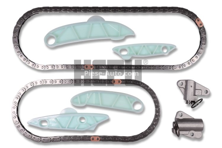 Kit lanț distribuție HEPU (lanț + elmente) pentru: HYUNDAI GRAND SANTA FÉ, IX35, SANTA FÉ II, SANTA FÉ III, SANTA FÉ II/SUV, TUCSON; KIA CARNIVAL III, SORENTO I, SORENTO II, SORENTO III 2.0D/2.2D/2.5D 08.02-