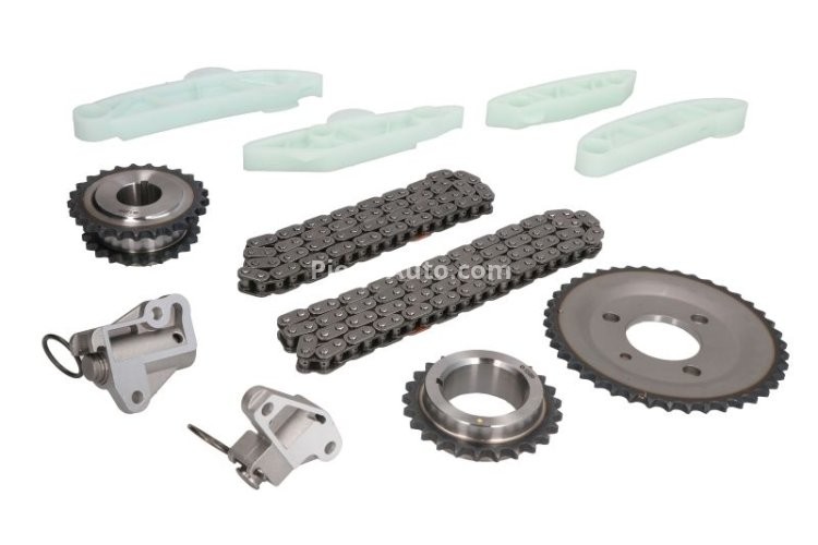 Kit lanț distribuție MOTIVE (lanț + pinioane) pentru: HYUNDAI IX35, SANTA FE IV, SANTA FÉ II, SANTA FÉ III, TUCSON; KIA SORENTO II, SORENTO III, SPORTAGE III, SPORTAGE IV 2.0D/2.0DH 03.06-