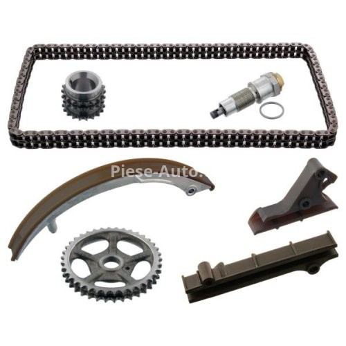 Kit lanț distribuție SWAG (lanț + pinioane) pentru: MERCEDES 124 T-MODEL (S124), 124 (W124), 190 (W201), C (W202), E T-MODEL (S124), E T-MODEL (S210), E (W124), E (W210), G (W460), G (W461), G (W463) 2.0D-3.4D