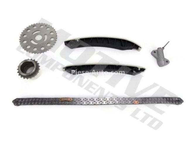 Kit lanț distribuție MOTIVE (lanț + pinioane) pentru: MERCEDES C T-MODEL (S205), C (W205); NISSAN NV300, QASHQAI I, QASHQAI II, X-TRAIL III; OPEL VIVARO B; RENAULT ESPACE V, FLUENCE, GRAND SCENIC III 1.6D 04.11-