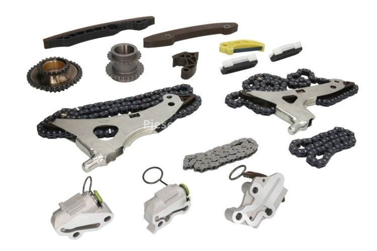 Kit lanț distribuție HEPU (lanț + elmente) pentru: MERCEDES C (C204), C T-MODEL (S204), C (W204), CLS (C218), CLS SHOOTING BRAKE (X218), E (A207), E (C207), E T-MODEL (S212), E (W212), GLK (X204) 3.5 06.08-