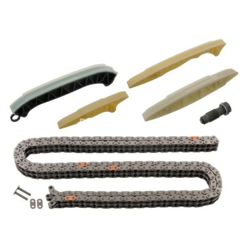 Kit lanț distribuție SWAG (lanț + elemente) pentru: MERCEDES C (CL203), C T-MODEL (S203), C T-MODEL (S204), C (W203), C (W204), CLC (CL203), CLK (A209), CLK (C209), CLS (C219), E (C207) 2.5/3.5 06.04-