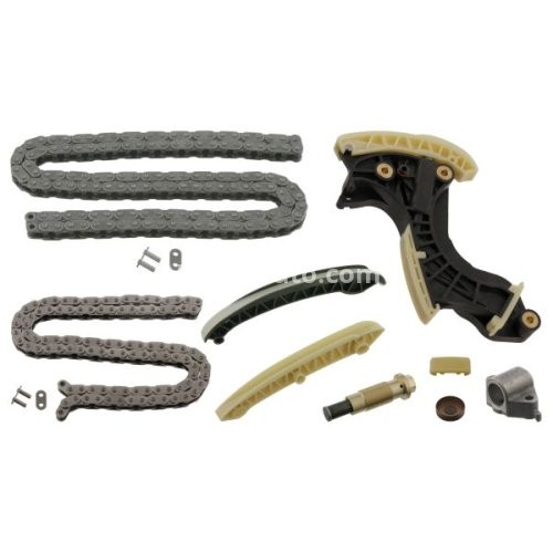 Kit lanț distribuție SWAG (lanț + elemente) pentru: MERCEDES C (CL203), C T-MODEL (S203), C T-MODEL (S204), C (W203), C (W204), CLC (CL203), CLK (A209), CLK (C209), E T-MODEL (S211) 1.8/1.8CNG/1.8LPG 05.02-