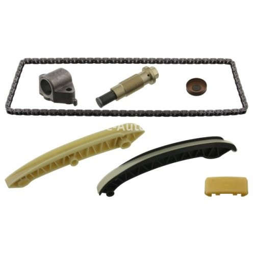 Kit lanț distribuție SWAG (lanț + elemente) pentru: MERCEDES C (CL203), C T-MODEL (S203), C T-MODEL (S204), C (W203), C (W204), CLC (CL203), CLK (A209), CLK (C209), E T-MODEL (S211), E (W211) 1.6-1.8LPG 05.02-