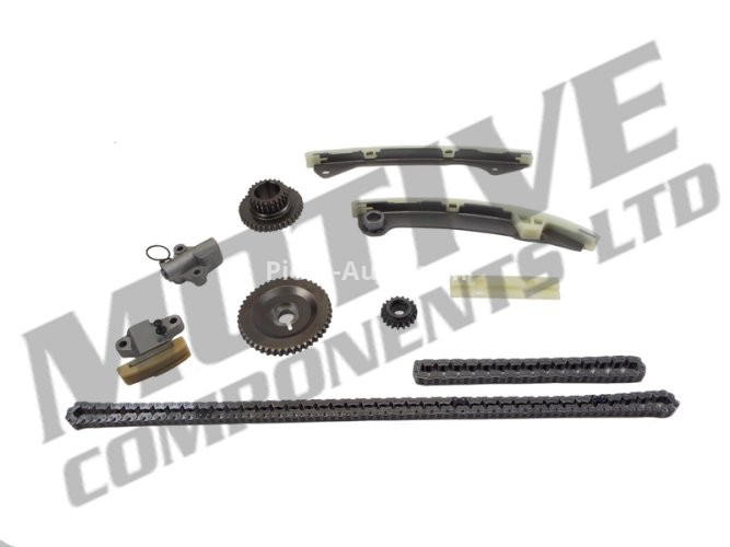 Kit lanț distribuție MOTIVE (lanț + pinioane) pentru: NISSAN QASHQAI I, SENTRA VI, TIIDA, X-TRAIL II 1.8/2.0 09.04-04.14