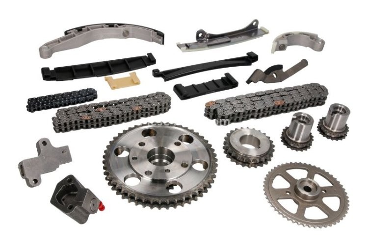 Kit lanț distribuție MOTIVE (lanț + pinioane) pentru: NISSAN ALMERA II, ALMERA TINO, PRIMERA, X-TRAIL I 2.2D 03.00-