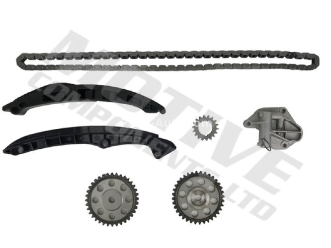 Kit lanț distribuție MOTIVE (lanț + pinioane) pentru: SEAT CORDOBA, IBIZA; SKODA FABIA, RAPID, ROOMSTER; VW POLO 1.2 (BXV,BZG,CGPA,CGPB,CGPC) 01.07-