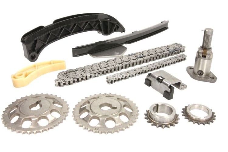 Kit lanț distribuție HEPU (lanț + pinioane) pentru:  SUZUKI SWACE; TOYOTA AURIS, COROLLA, PRIUS 1.6/1.8H 01.07-