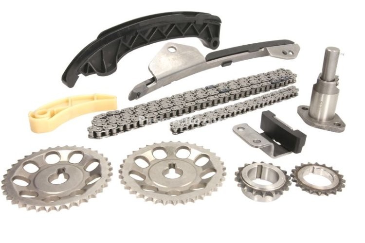 Kit lanț distribuție HEPU (lanț + pinioane) pentru:  SUZUKI SWACE; TOYOTA AURIS, COROLLA, PRIUS 1.6/1.8H 01.07-