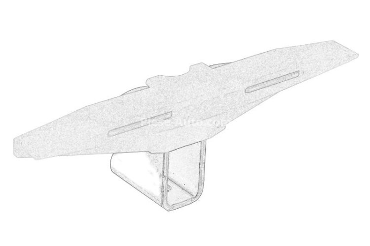 Ghidaj lanț distribuție (superior) pentru: CITROEN C4, C4 GRAND PICASSO I, C4 GRAND PICASSO II, C4 I, C4 II, C4 PICASSO I, C4 PICASSO II, C5 III, DS3, DS4, DS5; PEUGEOT 207 1.6/1.6H 02.06-