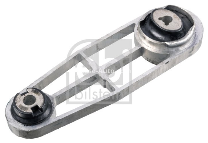 Suport motor FEBI ,  în spate stânga, din metal+cauciuc pentru: DACIA LOGAN, LOGAN EXPRESS, LOGAN MCV, SANDERO; RENAULT CLIO III, GRAND SCENIC II, KANGOO II, LOGAN I, MEGANE II, MEGANE II/KOMBI 1.2-1.6LPG 09.02-