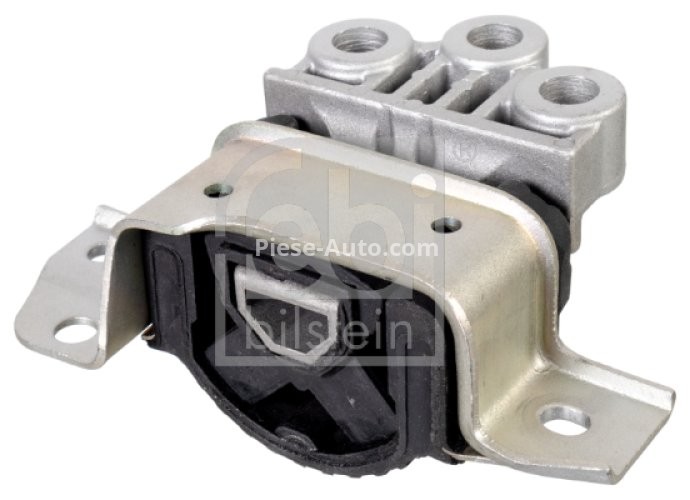 Suport motor FEBI față dreapta, din metal+cauciuc pentru: FIAT FIORINO, FIORINO/MINIVAN, LINEA, QUBO 1.3D/1.4/1.4CNG 06.07-