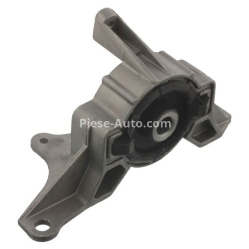Suport motor FEBI, jos stânga, din metal+cauciuc pentru: FIAT PUNTO, PUNTO/HATCHBACK; LANCIA YPSILON 1.3D/1.8/1.9D 09.99-03.12