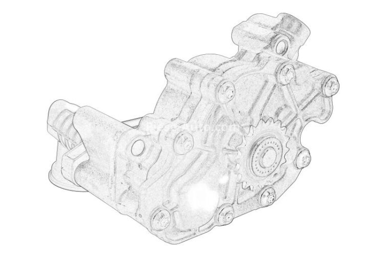 Pompa de ulei pentru: CITROEN JUMPER II; FORD C-MAX II, FOCUS III, FOCUS III/KOMBI, GALAXY III, GRAND C-MAX, KUGA II, MONDEO V, S-MAX; PEUGEOT BOXER 2.0D/2.2D 09.14-