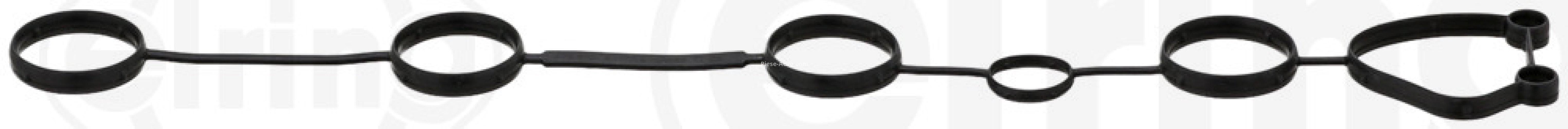 Garnitură capac culbutori ELRING (montaj stânga) pentru : AUDI A4 B6, A4 B7, A4 B8, A5, A6 ALLROAD C6, A6 C6, A8 D3, A8 D4, Q7, R8, R8 SPYDER; VW TOUAREG 4.2 03.03-03.18