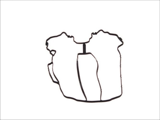 Garnitură capac culbutori ELRING pentru:  OPEL AGILA, CORSA C, D 1.0 09.00-