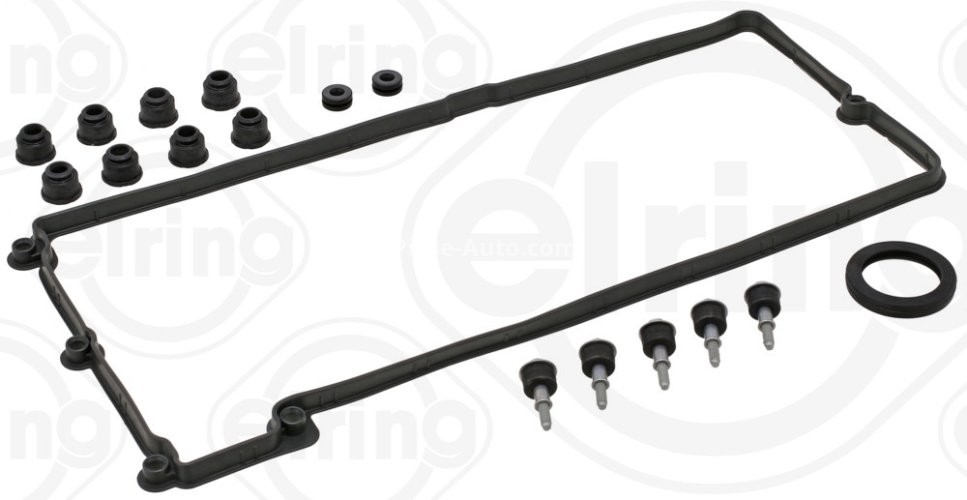 Garnitură capac culbutori ELRING (montaj stânga) pentru :BMW 5 (E60), 5 (E61), 6 (E63), 6 (E64), 7 (E65, E66, E67), X5 (E53), X5 (E70) 3.6-4.8 07.01-12.10