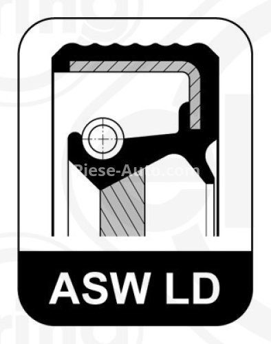 Simering Elring arbore cotit (84x117x7,5) pentru: MERCEDES CITAN (MPV), CITAN/MINIVAN (W415); DACIA DOKKER, DOKKER EXPRESS/MINIVAN, DUSTER 1.2-2.0ALK 01.03-