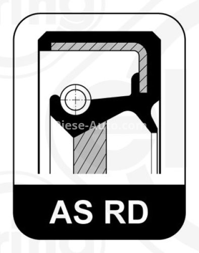 Simering Elring arbore cotit față (32x46x6) pentru: ARO 240-244; CHERY QQ3; DAIHATSU CHARMANT, CUORE II, CUORE III, CUORE IV, CUORE V, CUORE VI, MOVE, SIRION, YRV; GEO PRIZM 0.7-4.2D 03.79-
