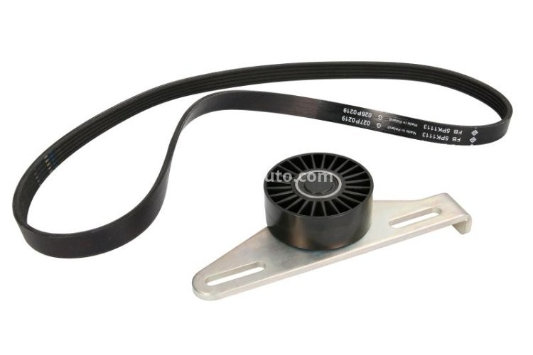 Set curea transmisie INA - cu role , întinzător - pentru: DACIA LOGAN, LOGAN EXPRESS, LOGAN MCV, SANDERO; LADA LARGUS; NISSAN KUBISTAR; RENAULT CLIO II, KANGOO, KANGOO EXPRESS, KANGOO II, LAGUNA I 1.4-1.6LPG 01.96-