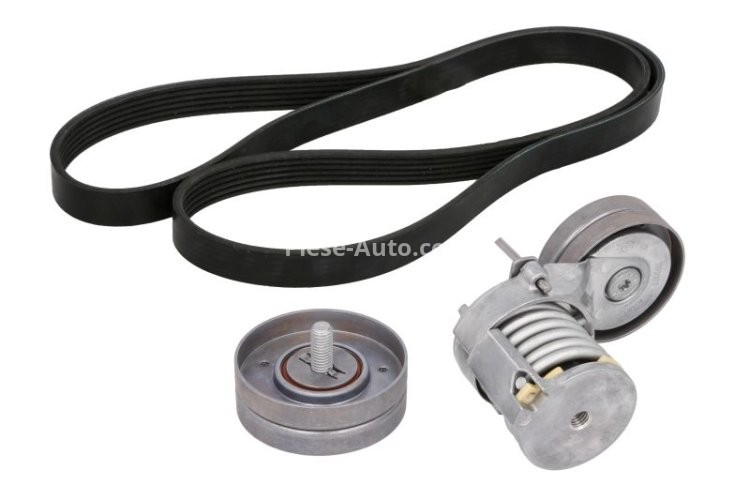 Set curea transmisie INA - cu role , întinzător - pentru: SEAT LEON, TOLEDO II; SKODA OCTAVIA I; VW BORA, BORA I, GOLF IV 1.4/1.6 09.96-12.10