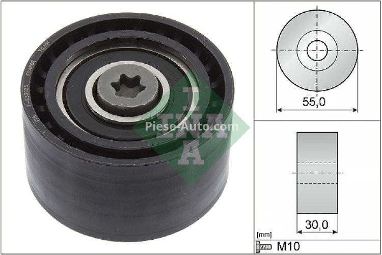 Rola ghidare curea distributie pentru : DS DS 3 / DS 3, DS 4 II, DS 7; CITROEN BERLINGO, BERLINGO/MINIVAN, C3 AIRCROSS II, C3 III, C4 CACTUS, C4 III 1.2-2.0D 09.14-
