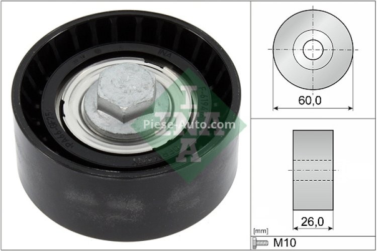 Rola ghidare curea distributie pentru : fits: OPEL ASTRA J, ASTRA J GTC, ASTRA K, INSIGNIA A, INSIGNIA A COUNTRY, INSIGNIA B, INSIGNIA B GRAND SPORT, MERIVA B, MOKKA / MOKKA X, ZAFIRA C 1.0/1.4CNG/1.6D 02.13-