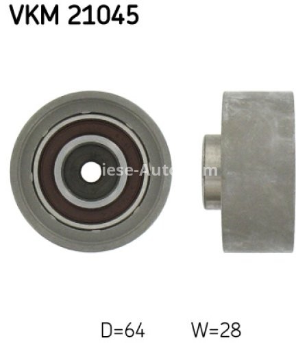 Rola ghidare curea distributie pentru : VOLVO 940, 940 II, 960; VW LT 28-35 I, LT 40-55 I 2.4D 08.89-10.98